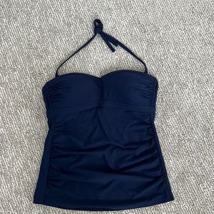Athleta navy tankini NWOT. Size small